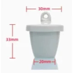 Crucible with Lid 15ml / 25ml / 50ml - 15ml x 5