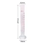 Measuring Cylinder Glass 5ml / 10ml / 25ml / 50ml / 100ml / 250ml / 500ml / 1L / 2L - 250ml UK