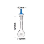 Volumetric Flask PP/Glass Full Range 10ml / 25ml / 50ml / 100ml / 250ml / 500ml - 25ml PP Stopper USA