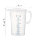 Measuring Jug with Cover PP/ Beaker with handle 100ml / 250ml / 500ml / 1L / 2L / 3L / 5L - 500ml with Cover