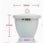 Crucible with Lid 15ml / 25ml / 50ml - 50ml x 1