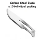 Scalpel Handle with Blades - Blades 10 x10