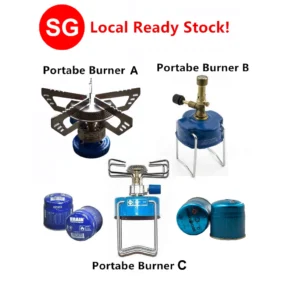 Portable Camping Bunsen Burner, Clamping Stove, Burner Stove