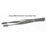 Dressing Forceps all types (Sharp/ Blunt/ Cruve/ Guide Pin/ Flat End/ Tooth Tissue/ Angular/ Cover glass tweezers) - Cover Glass Tweezer