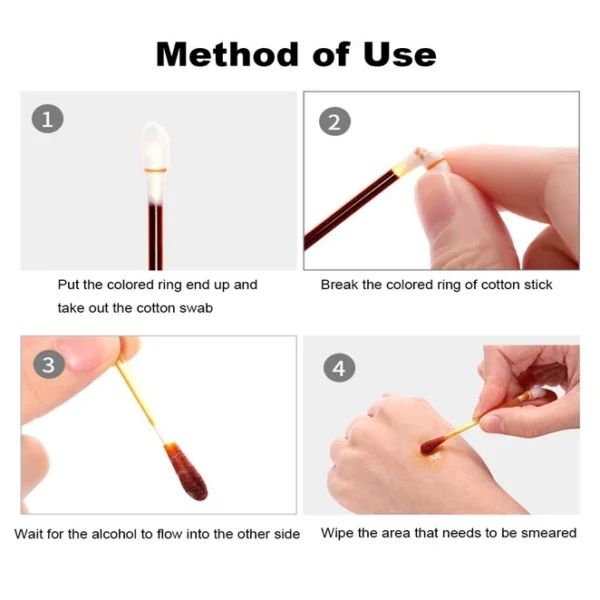 Disinfection Cotton Swab Stick 2