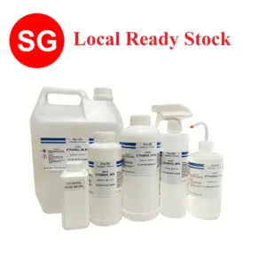 Ethanol Alcohol 70% / 75% / 96% / 99% (No Methanol)