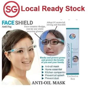 Face Shield with Spectacle/Glass Support