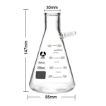Erlenmeyer Flasks / Conical Flasks Glass / PP full size Ranges - Filter Flask 250ml