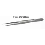 Dressing Forceps all types (Sharp/ Blunt/ Cruve/ Guide Pin/ Flat End/ Tooth Tissue/ Angular/ Cover glass tweezers) - Forceps Sharp 20mm
