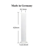 Food/Lab Grade Plastic Graduated TPX/PP Cylinder 10 / 25 / 50 / 100 / 250 / 500 / 1L / 2L - Germany SAN 1000ml x 1