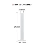 Food/Lab Grade Plastic Graduated TPX/PP Cylinder 10 / 25 / 50 / 100 / 250 / 500 / 1L / 2L - Germany SAN 100ml x 1