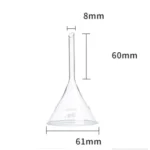 SG Stock Glass Funnel 5cm / 6cm / 7.5cm / 9cm / 10cm / 12cm / 15cm - 6cm