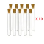 Glass Test Tubes - Test Tube with Cork
