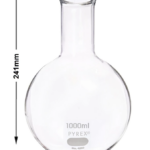 Round Bottom Flask/ Kjeldahl Flask/ Distilling Flask - Narrow Mouth 1000ml