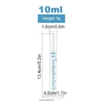 Food/Lab Grade Plastic Graduated TPX/PP Cylinder 10 / 25 / 50 / 100 / 250 / 500 / 1L / 2L - PP 10ml x 2