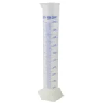 Food/Lab Grade Plastic Graduated TPX/PP Cylinder 10 / 25 / 50 / 100 / 250 / 500 / 1L / 2L - PP 2000ml x 1