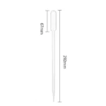 Disposable transfer pipettes, plastic Dropper 1ml / 3ml / 5ml / 10ml - Pipettes 10ml x 20