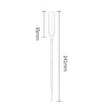 Disposable transfer pipettes, plastic Dropper 1ml / 3ml / 5ml / 10ml - Pipettes 1ml x 10