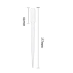 Disposable transfer pipettes, plastic Dropper 1ml / 3ml / 5ml / 10ml - Pipettes 3ml x 10