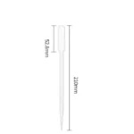 Disposable transfer pipettes, plastic Dropper 1ml / 3ml / 5ml / 10ml - Pipettes 5ml x 100