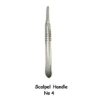 Scalpel Handle with Blades - S.S. Handle No 4