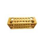 Test Tube Rack Wooden/Plastic - 2 Rows Test Tube Rack