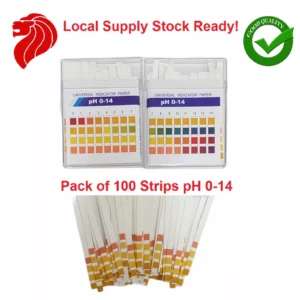 Universal pH Strips (Box of 100 strips) Strips